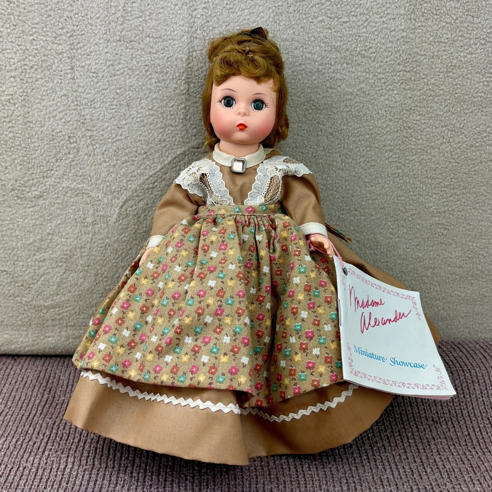 VTG Madame‎ Alexander Little Women Meg March 8" Doll #408 Miniature Showcase